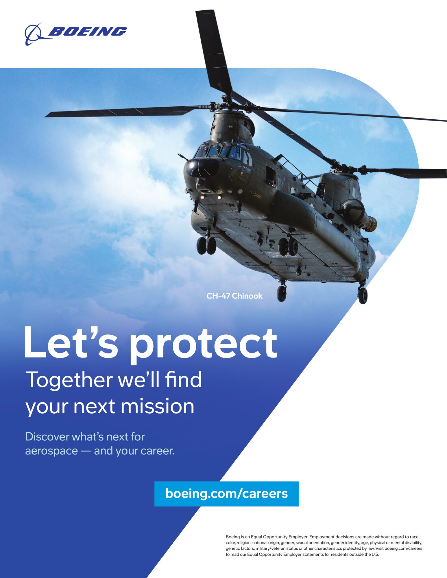 Let's protect. Your next mission.
