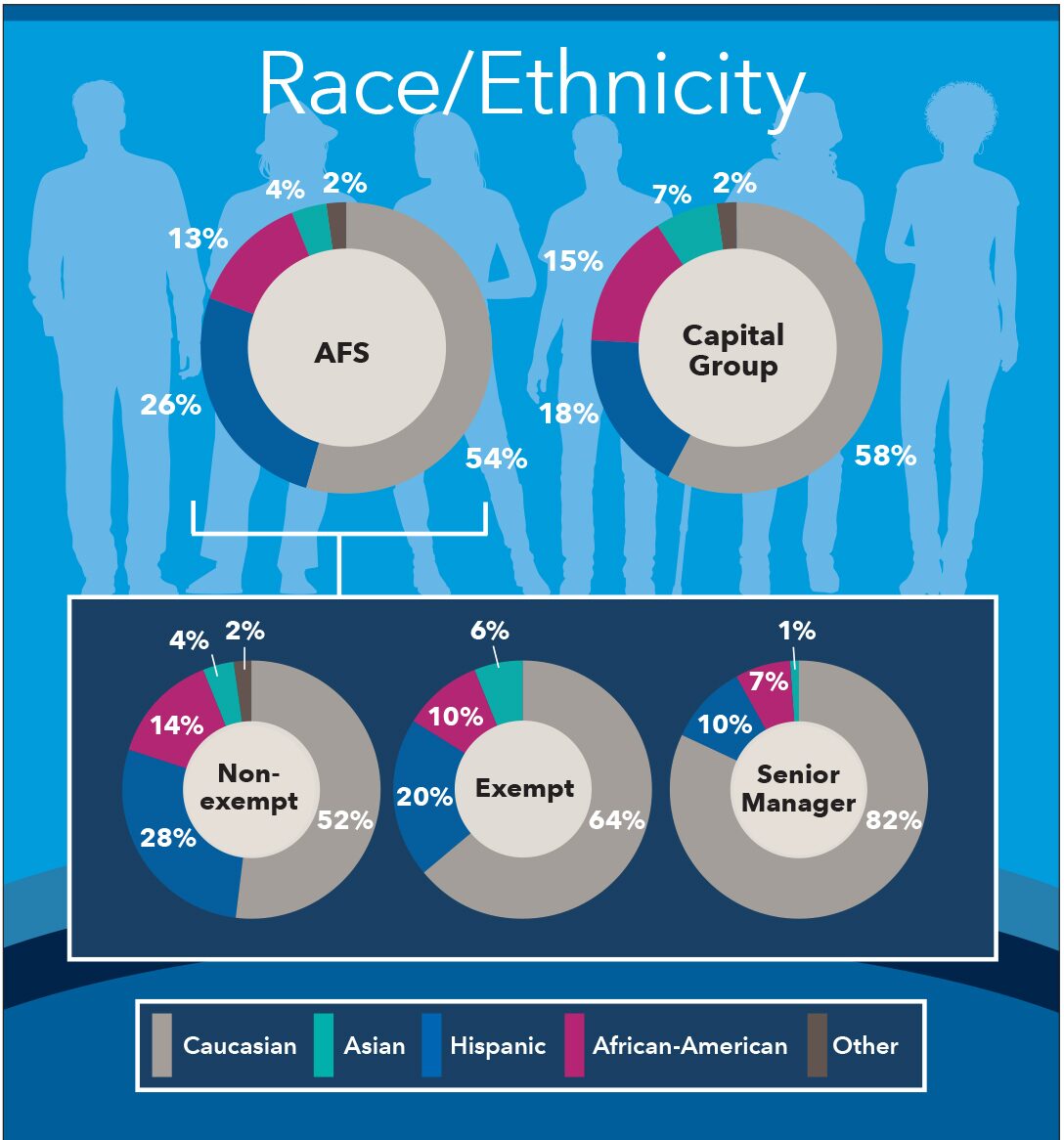 Workforce demographics. Race and ethnicity.