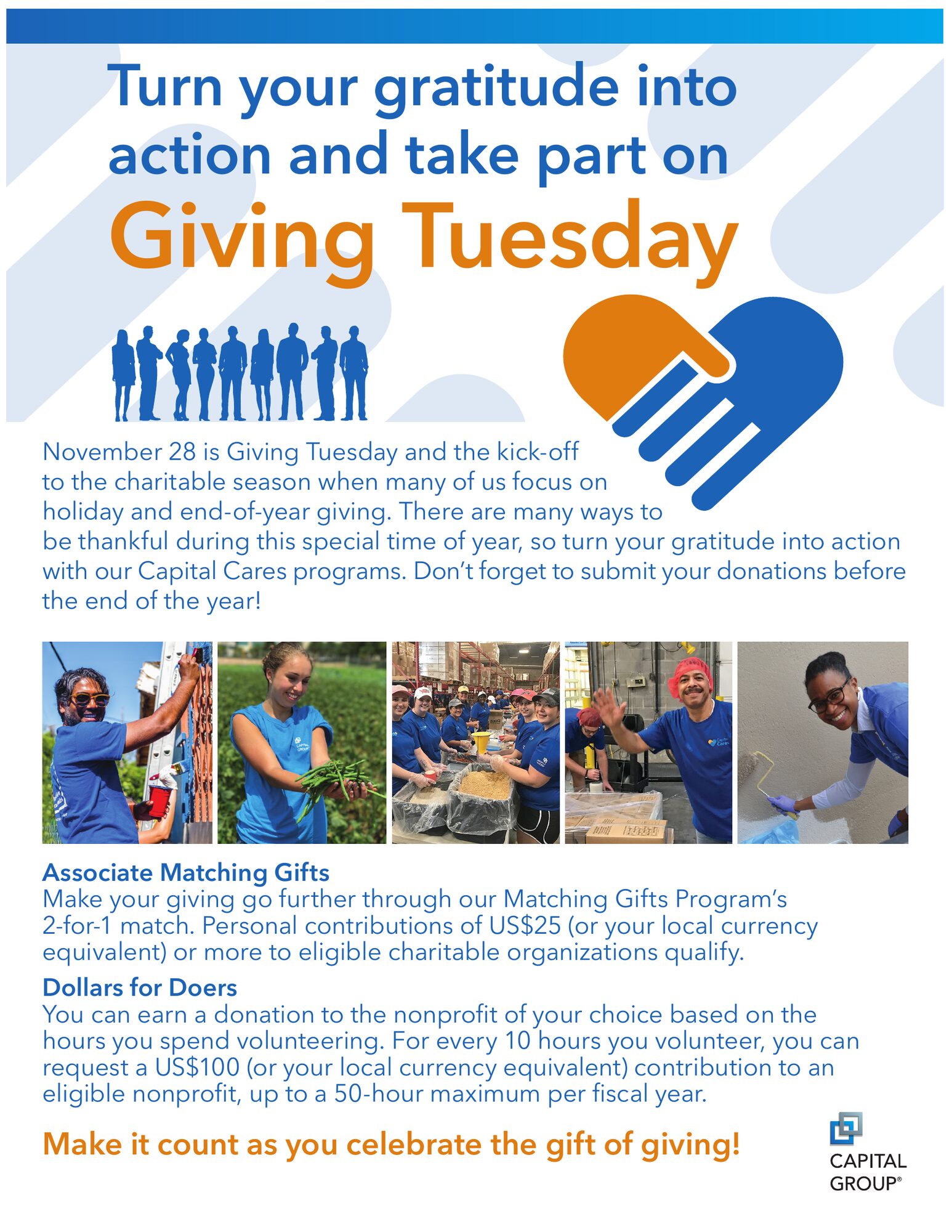 Giving Tuesday flyer