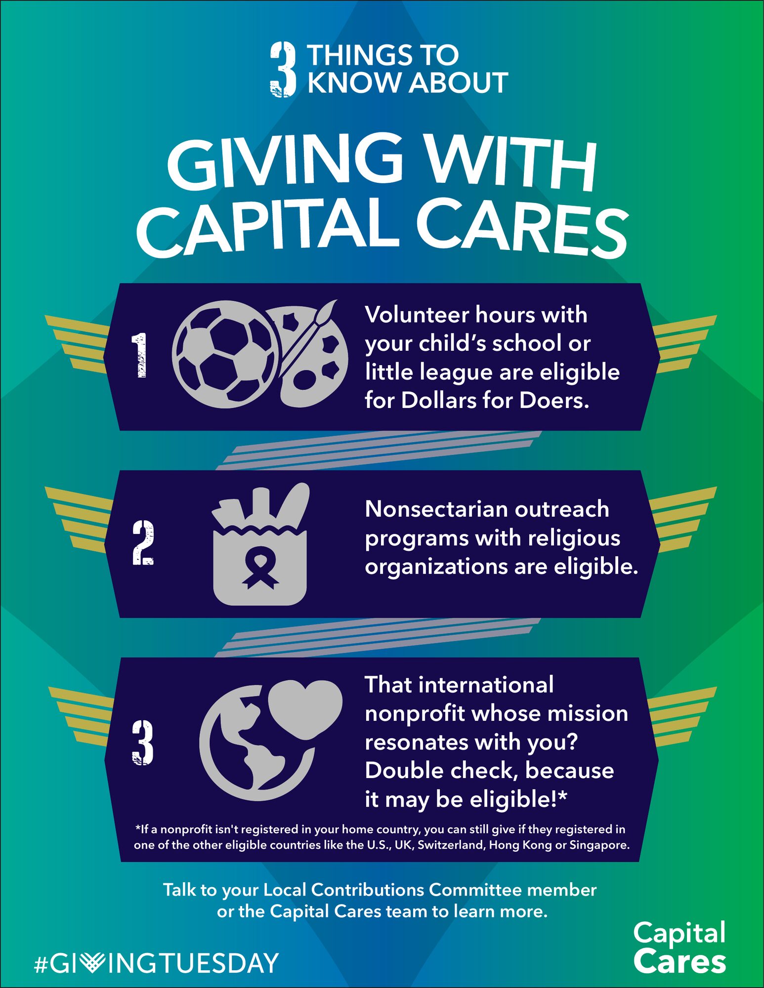 Giving Tuesday. Three things to know.