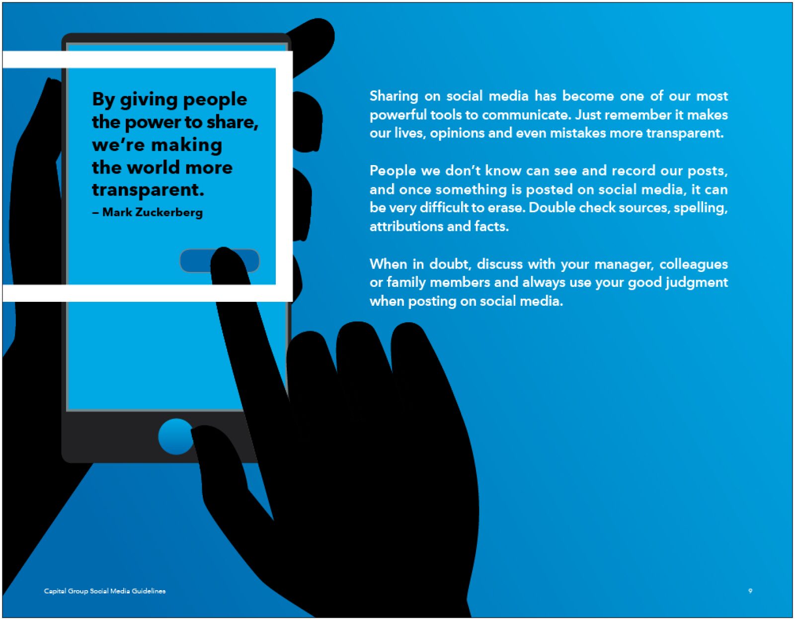 Social media guidelines