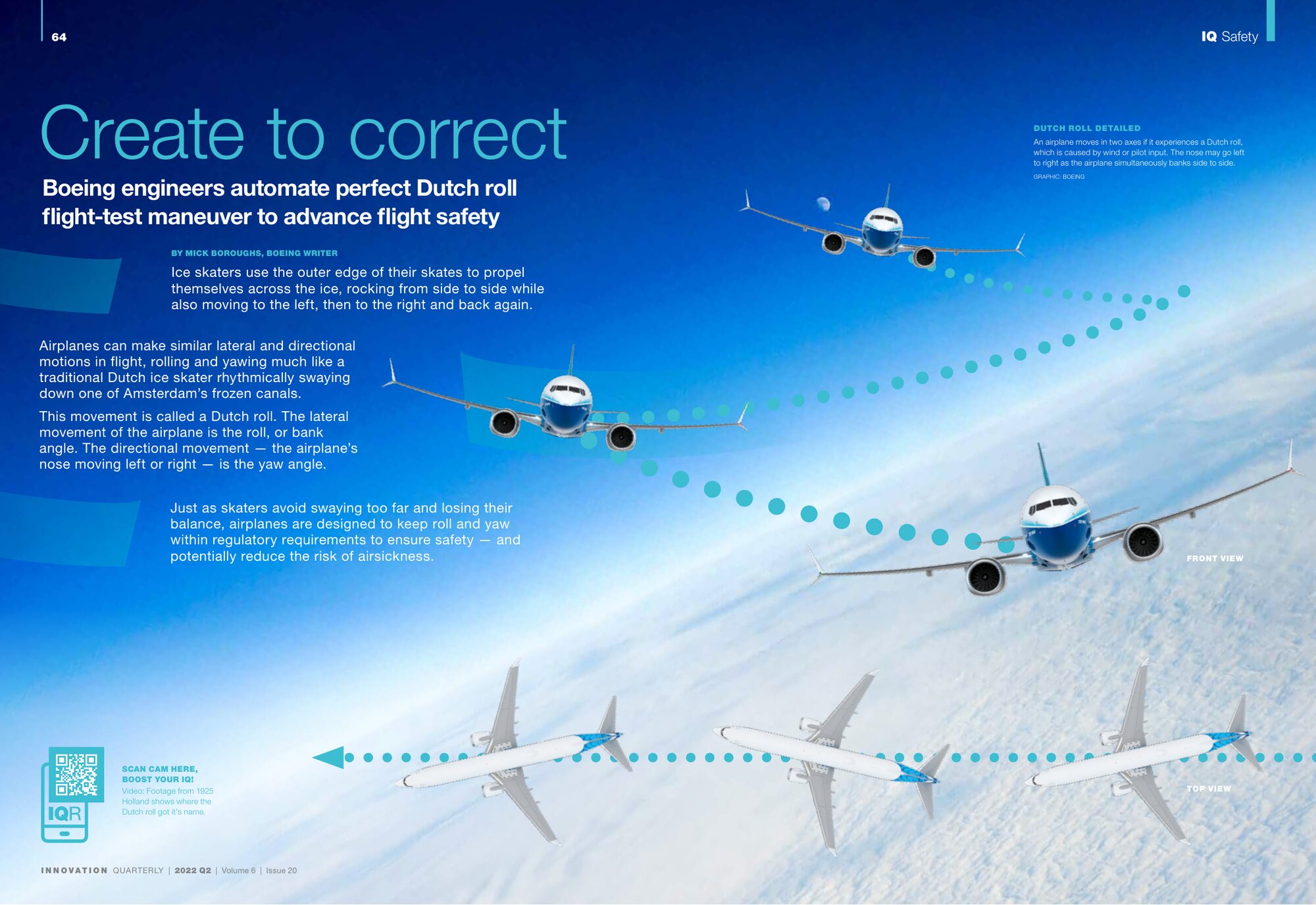 Create to Correct. Opener spread.