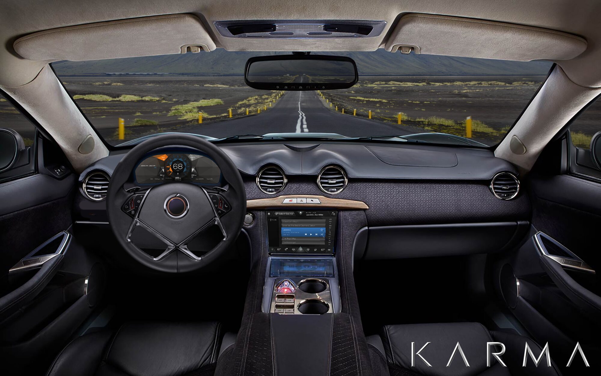 Cabin mockup, sport audio