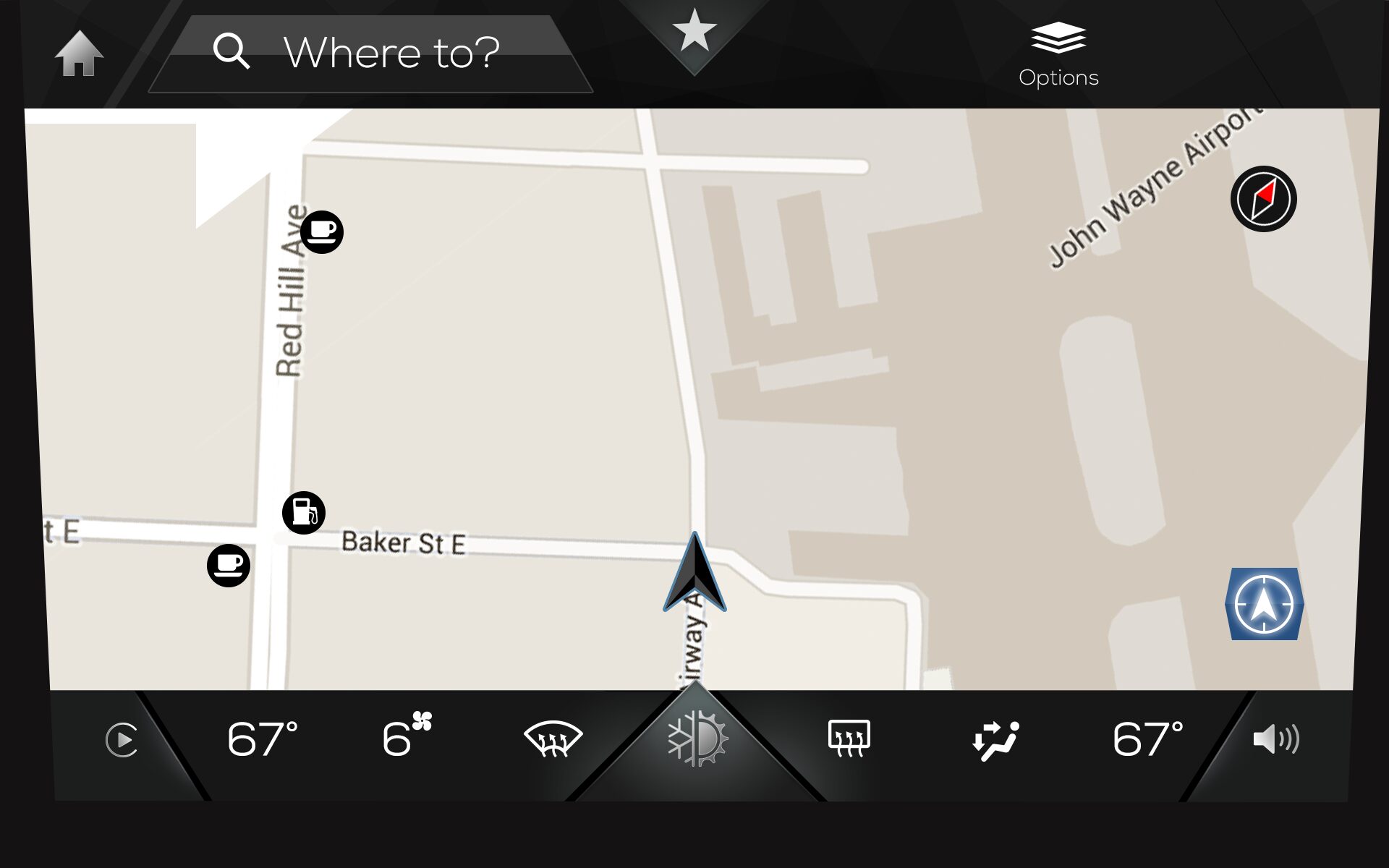 Navigation, search