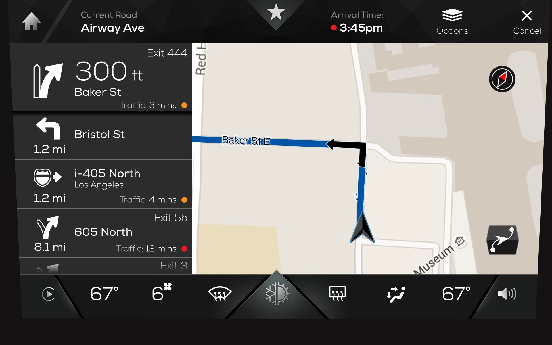 Navigation, en route