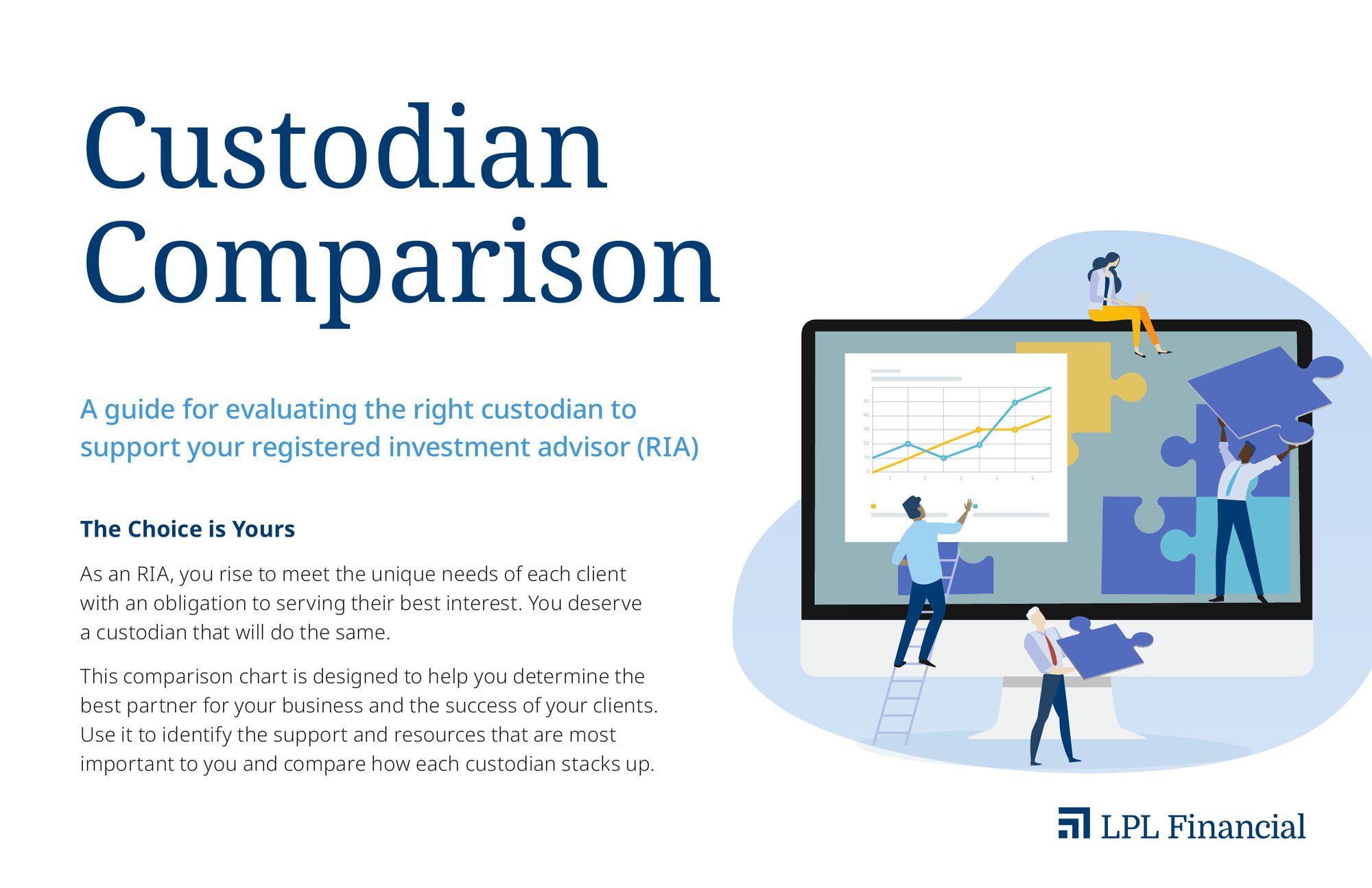 Custodian Comparison. Cover.