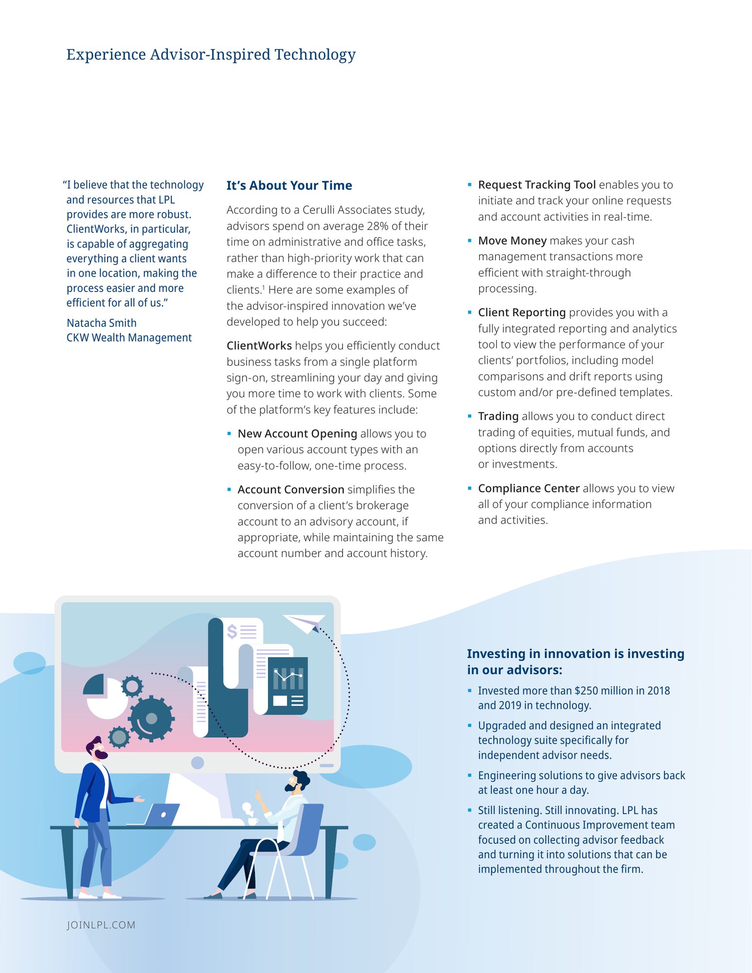 Experience Advisor-Inspired Technology