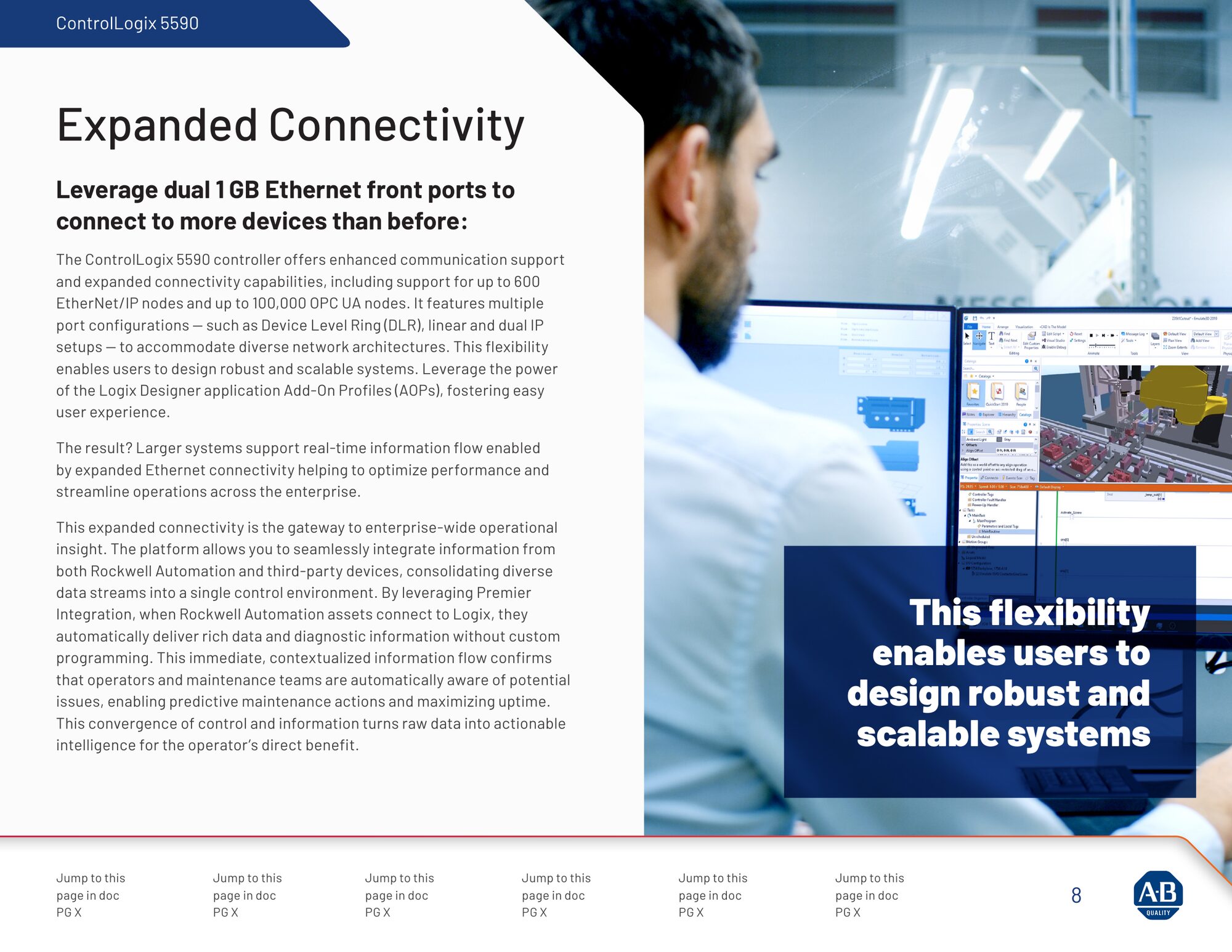 Expanded connectivity