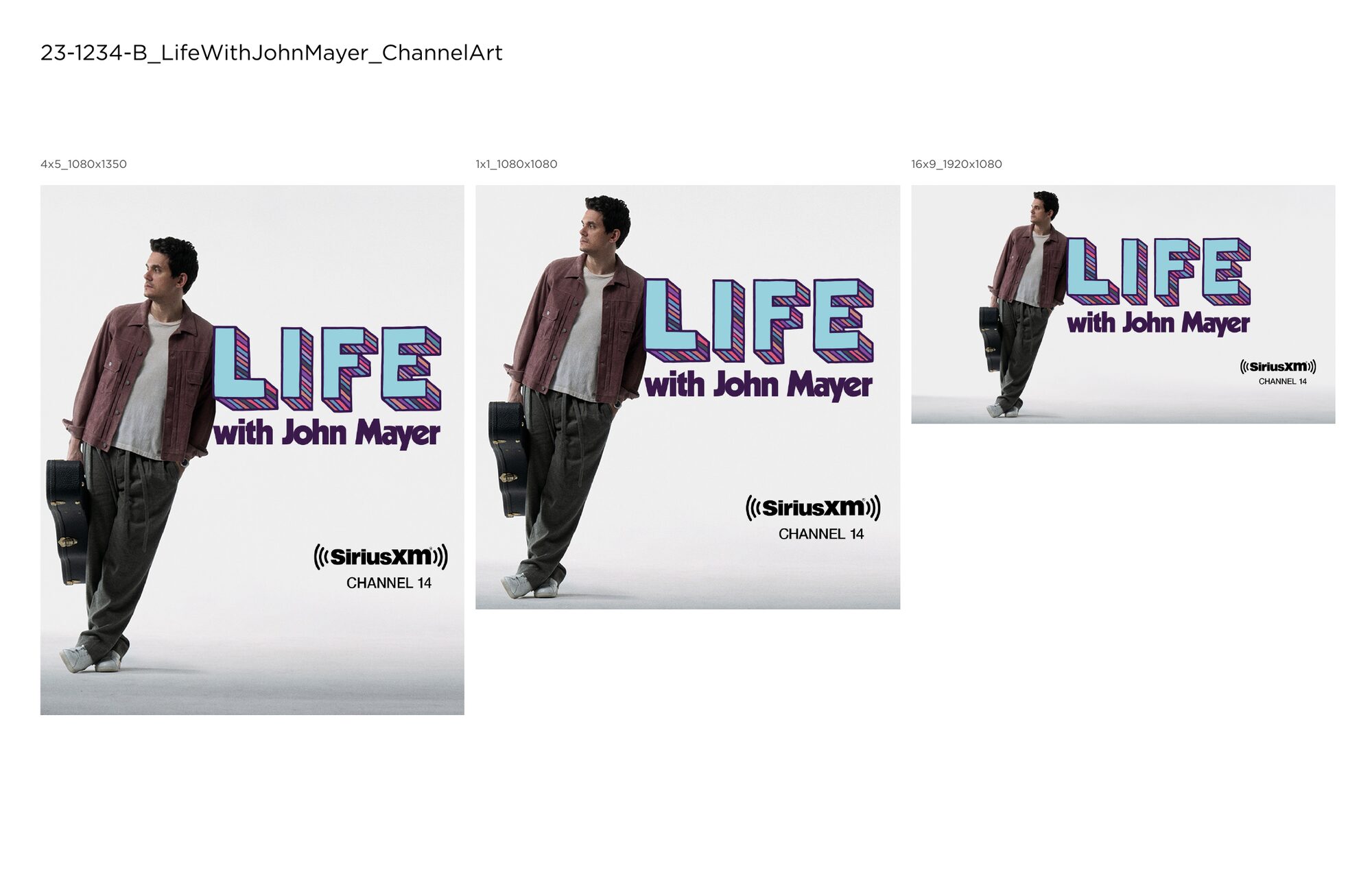 Life with John Mayer. Channel art.