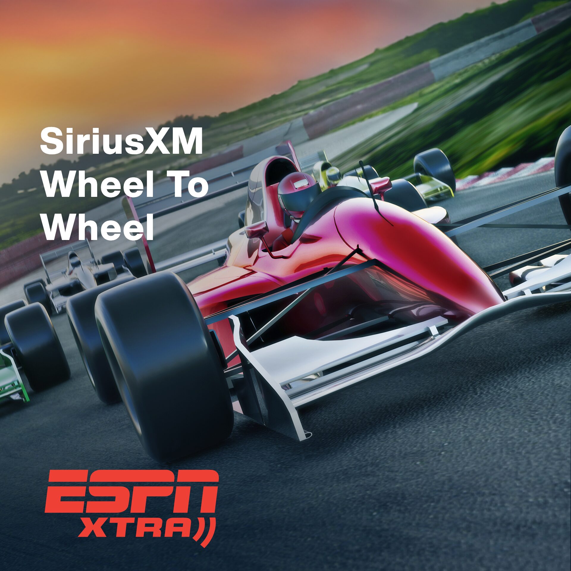 SiriusXM Wheel to Wheel. Show tile for ESPN Xtra.