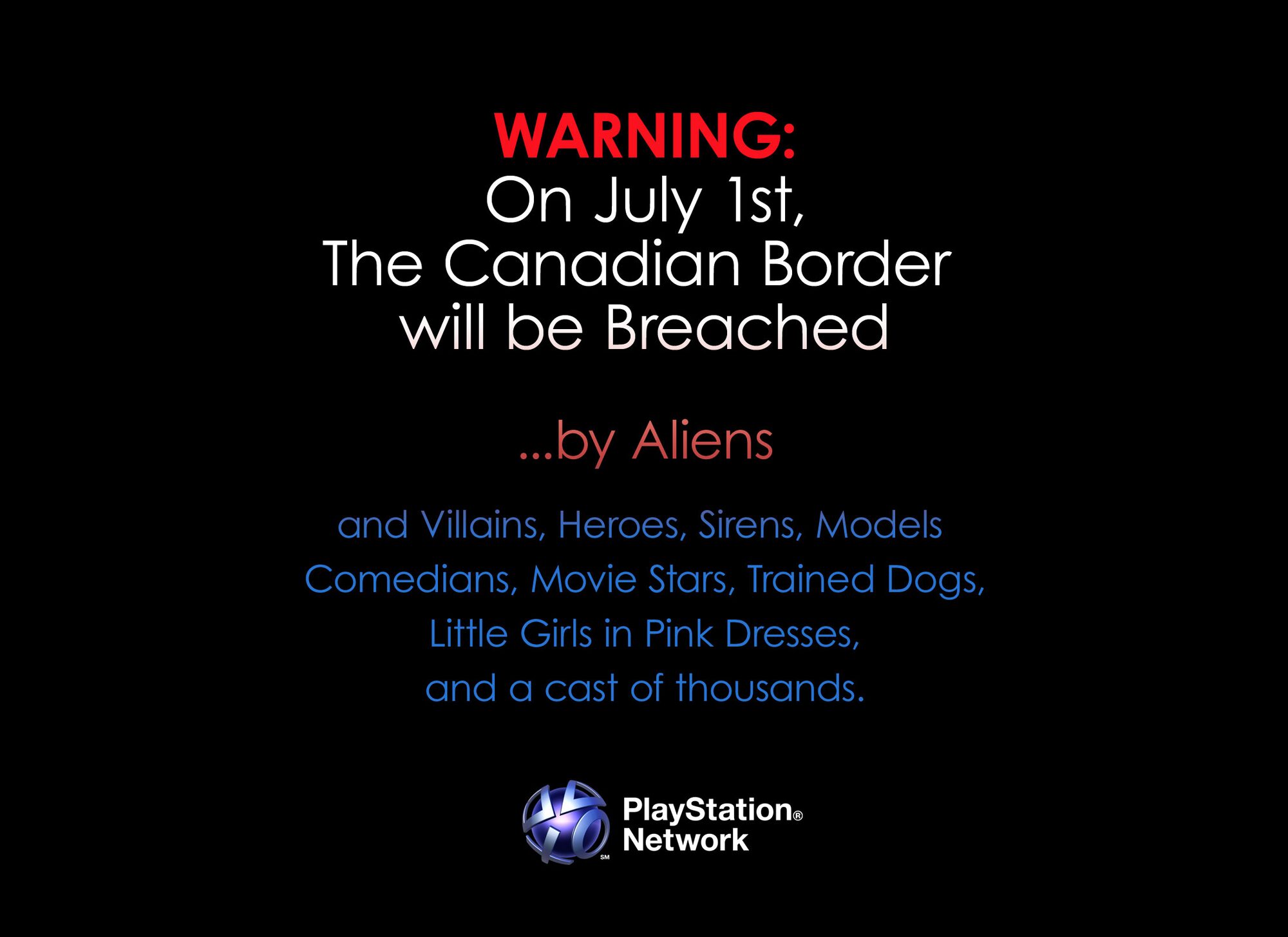 Canada launch teaser
