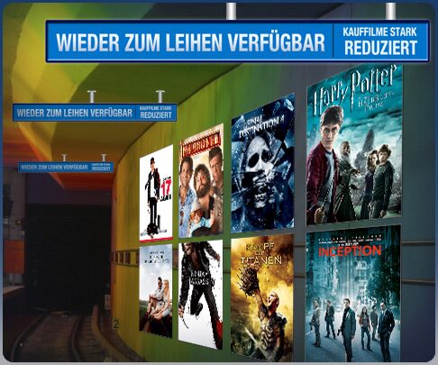 Rental promotion. German market.