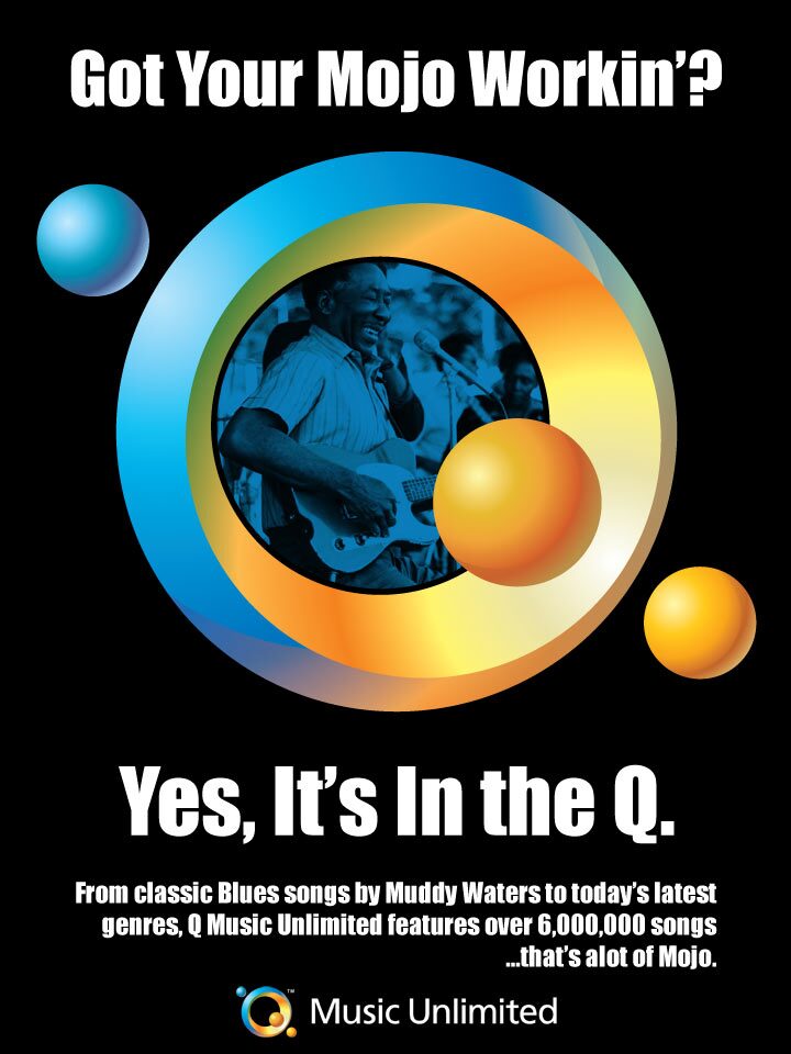 Music Unlimited. Yes, it's in the Q.