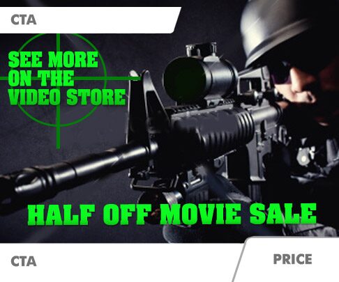 Half off movie sale. UK.